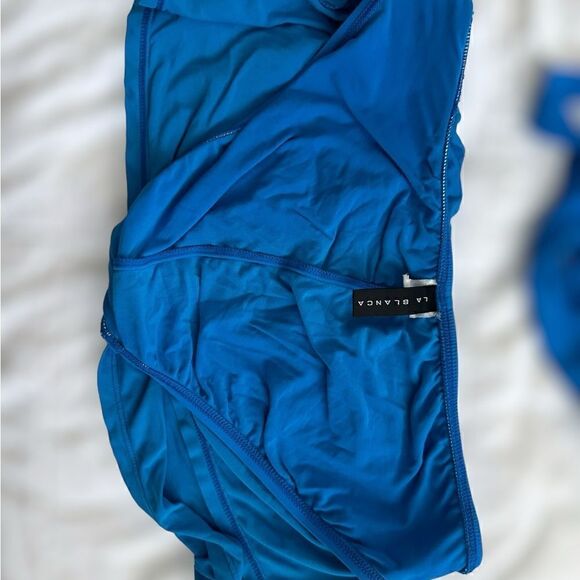 La Blanca Fiji Tropics Swim Skirt hipsters - Size 6 - Picture 8 of 10